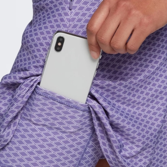 CALIA Women's 16" Energize Eagle Golf Skort, Lavender Lattice, XXL, Purple, NWT - Picture 3 of 9